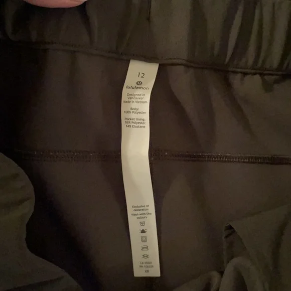 lululemon athletica Olive Green Athletic Shorts - Picture 4 of 7